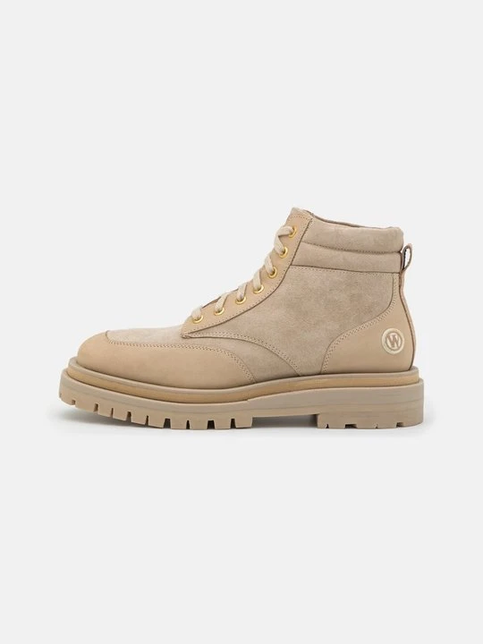 Zdjęcie produktu Botki sznurowane WALK LONDON beżowy