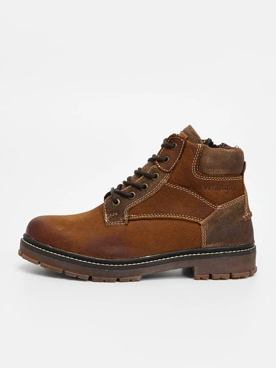 Zdjęcie produktu Botki sznurowane Wrangler brązowy
