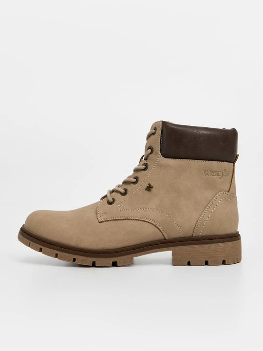 Zdjęcie produktu Botki sznurowane Wrangler piaskowy