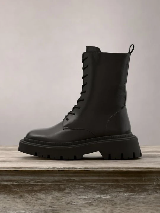 Zdjęcie produktu Botki sznurowane Zign By Zalando czarny