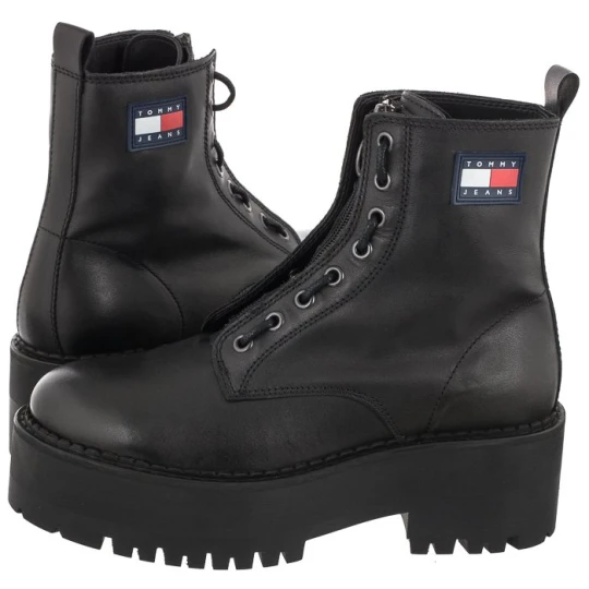 Zdjęcie produktu Botki Tamy Higher 3A EN0EN02005 BDS Black (TH566-a) Tommy Hilfiger