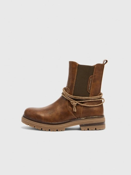 Zdjęcie produktu Botki Tom Tailor brązowy