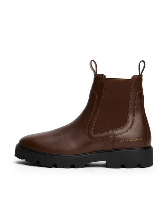 Zdjęcie produktu Botki Tommy Hilfiger brązowy