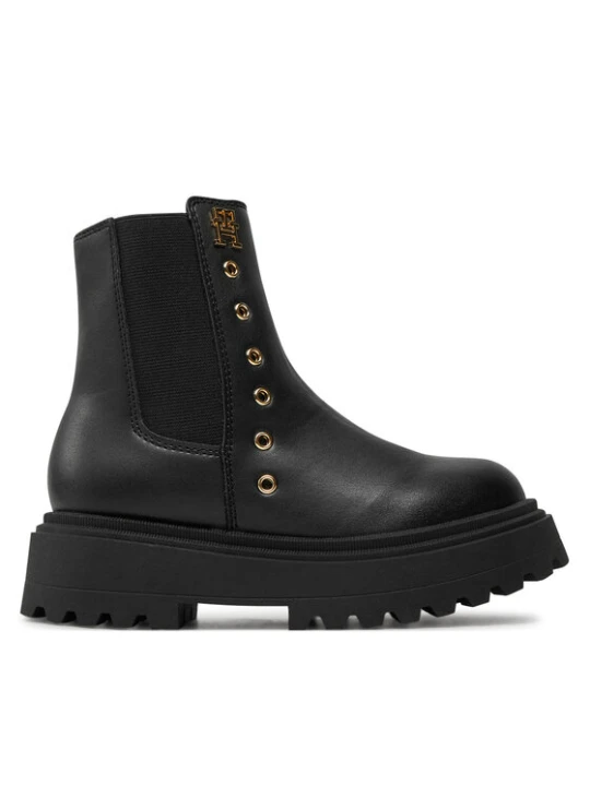 Zdjęcie produktu Botki Tommy Hilfiger Chelsea Boot T3A5-33578-1351 M Czarny