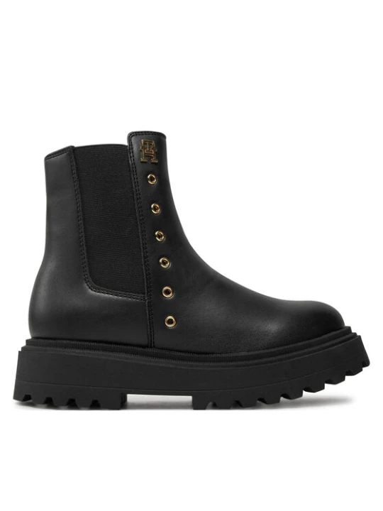 Zdjęcie produktu Botki Tommy Hilfiger Chelsea T3A5-33578-1351 S Czarny