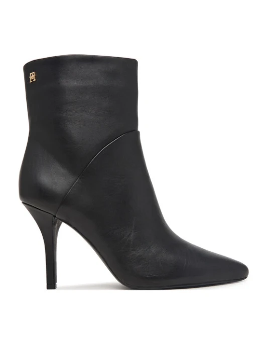 Zdjęcie produktu Botki Tommy Hilfiger High Heel Clean Ankle Boot FW0FW09624 Czarny