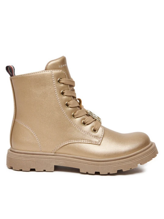 Zdjęcie produktu Botki Tommy Hilfiger T1A5-33562-0376 S Złoty
