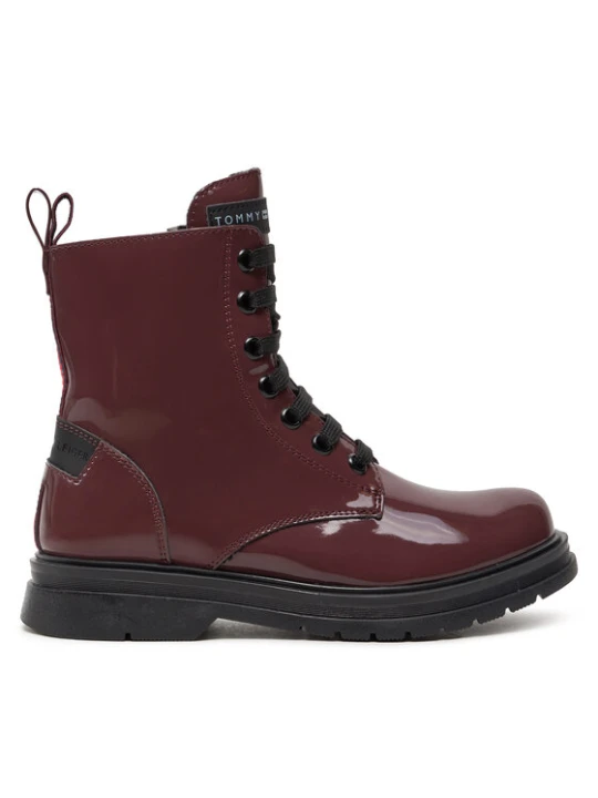 Zdjęcie produktu Botki Tommy Hilfiger T4A5-33588-0775 M Bordowy