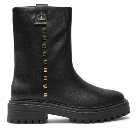 Zdjęcie produktu Botki TWINSET Biker 242TCP074 Czarny