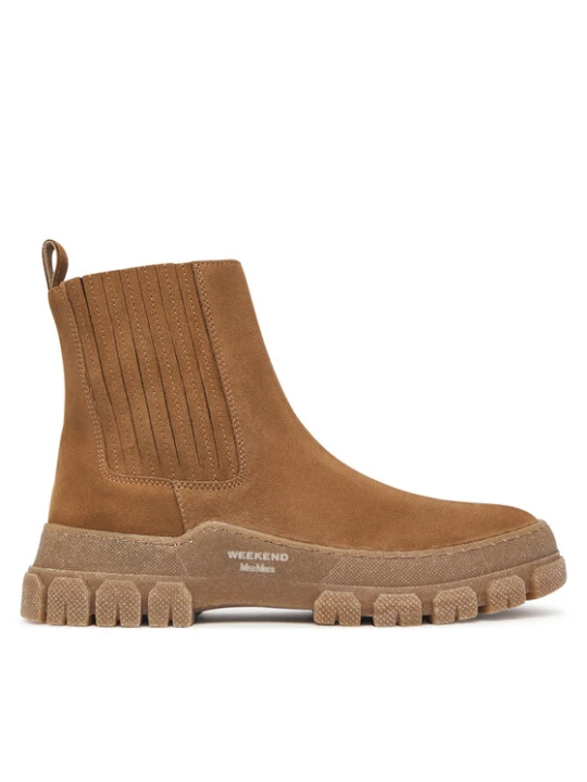 Zdjęcie produktu Botki Weekend Max Mara Genepi 2625796075 Brązowy jasny