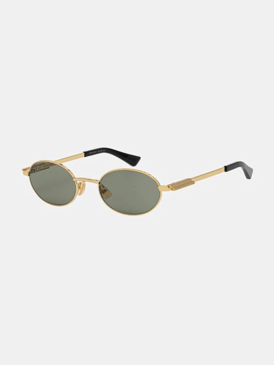 Zdjęcie produktu Bottega Veneta okulary przeciwsłoneczne złoty