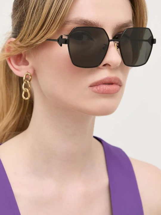 Zdjęcie produktu Bottega Veneta okulary przeciwsłoneczne czarny