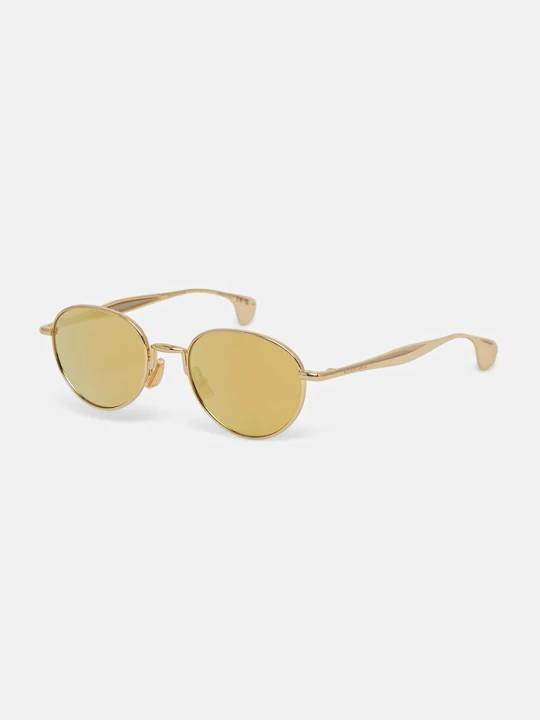 Zdjęcie produktu Bottega Veneta okulary przeciwsłoneczne złoty