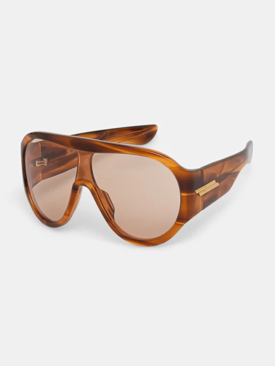 Zdjęcie produktu Bottega Veneta okulary przeciwsłoneczne brązowy