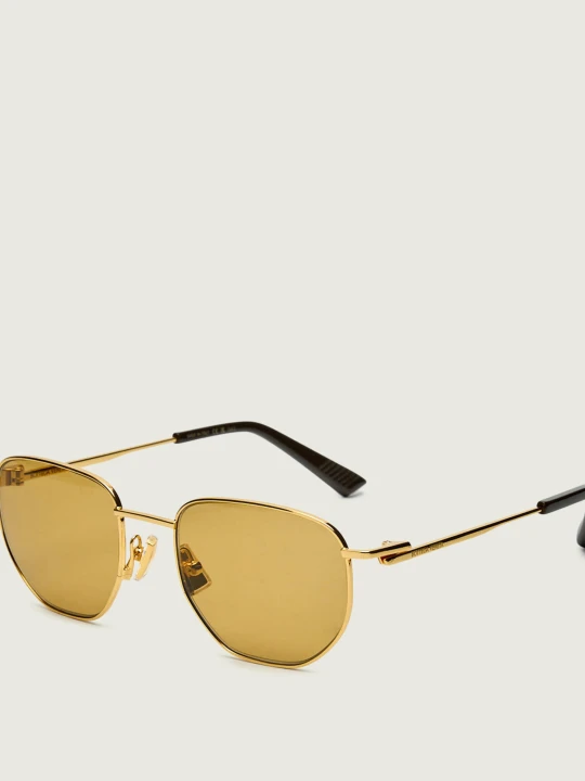 Zdjęcie produktu Bottega Veneta Okulary przeciwsłoneczne BV1301S złoty