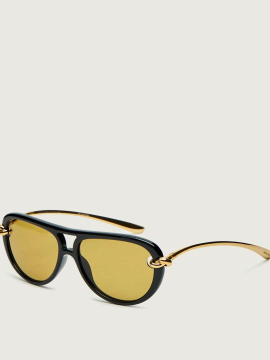 Zdjęcie produktu Bottega Veneta Okulary przeciwsłoneczne BV1418S-001 czarny