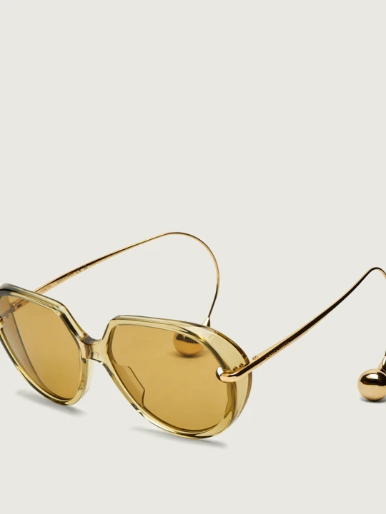 Zdjęcie produktu Bottega Veneta Okulary przeciwsłoneczne BV1436S-00 złoty