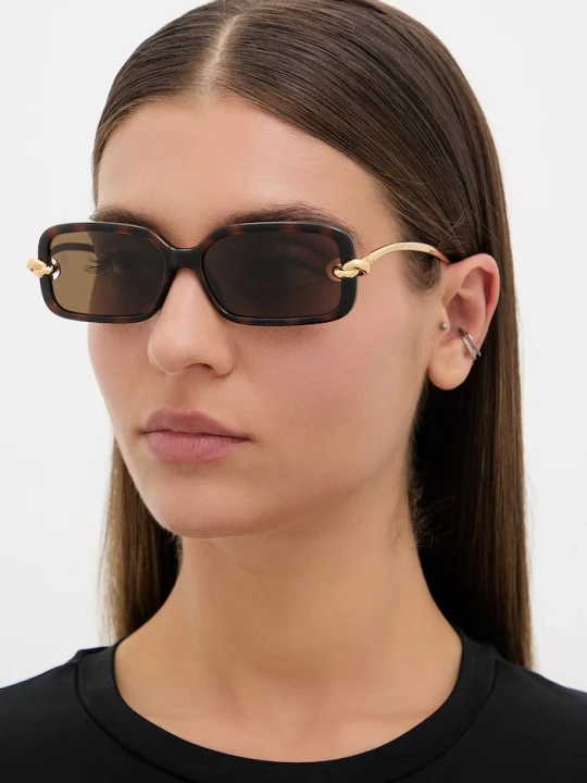 Zdjęcie produktu Bottega Veneta okulary przeciwsłoneczne damskie brązowy