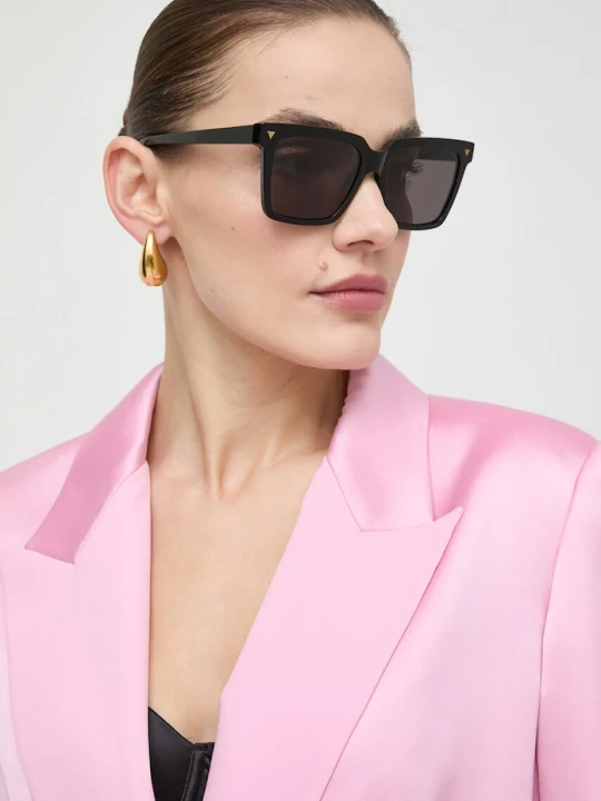 Zdjęcie produktu Bottega Veneta okulary przeciwsłoneczne czarny