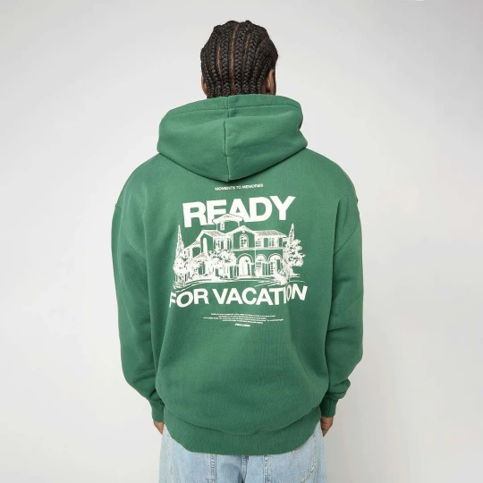 Zdjęcie produktu Bovec Oversized Hoodie Pegador zielony