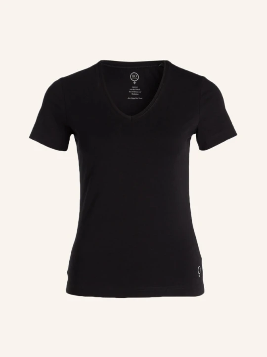 Zdjęcie produktu Boviva T-Shirt Z Obszyciem Ozdobnymi Kamykami schwarz CZARNY