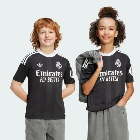 Zdjęcie produktu Bramkarska koszulka z trzeciego zestawu Real Madryt 25 / 26 Adidas czarny