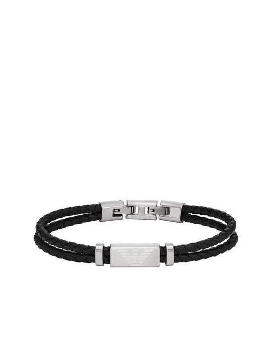 Zdjęcie produktu Bransoletka Emporio Armani czarny