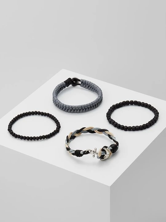 Zdjęcie produktu Bransoletka Icon Brand szary