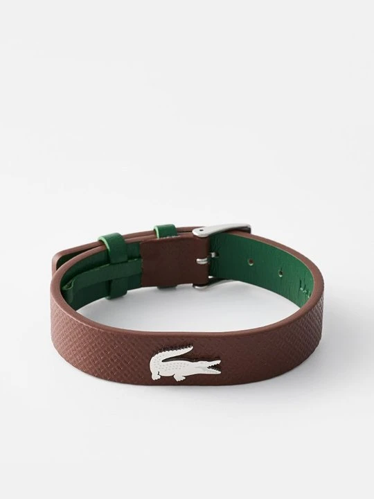 Zdjęcie produktu Bransoletka Lacoste brązowy