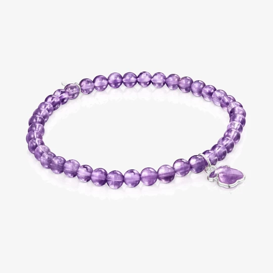 Zdjęcie produktu Bransoletka Srebrna Z Ametystami Icon Color - Tous LILAC