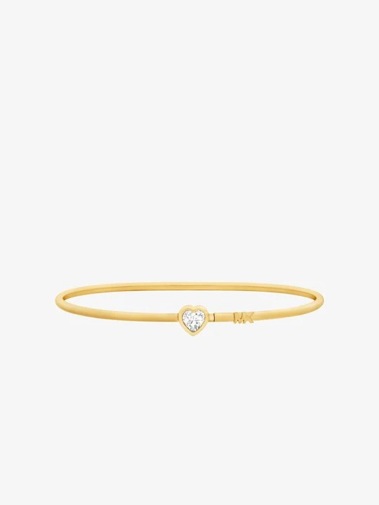 Zdjęcie produktu Bransoletka z kamieniem w kształcie serca Michael Kors ZŁOTY (Złoty)