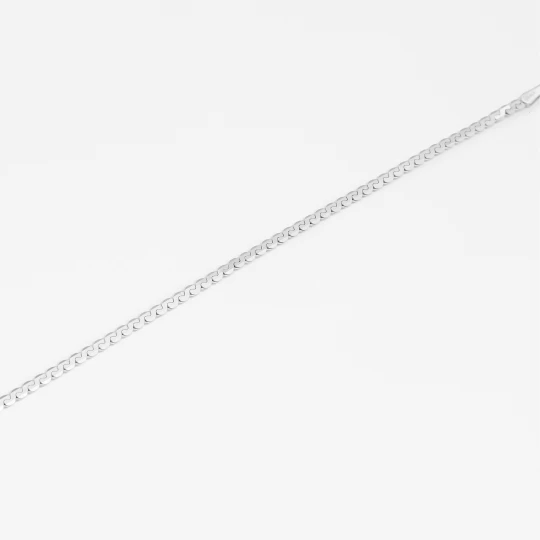 Zdjęcie produktu Bransoletka żmijka 2mm; serpentyna, srebrna Ania Kruk