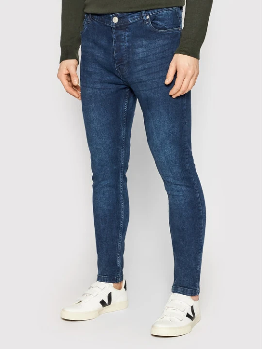 Zdjęcie produktu Brave Soul Jeansy MJN-MADISONDARK Granatowy Skinny Fit