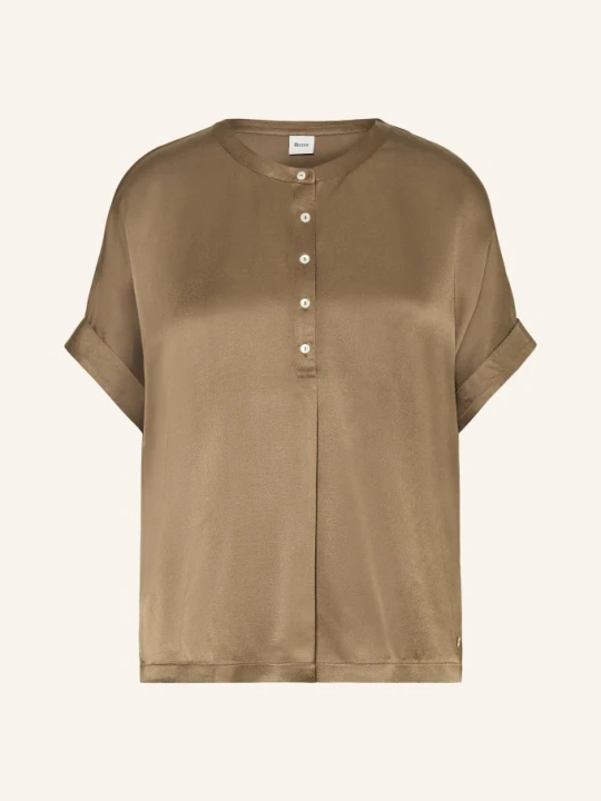 Zdjęcie produktu Brax Bluzka Claire Z Satyny beige BRĄZOWY