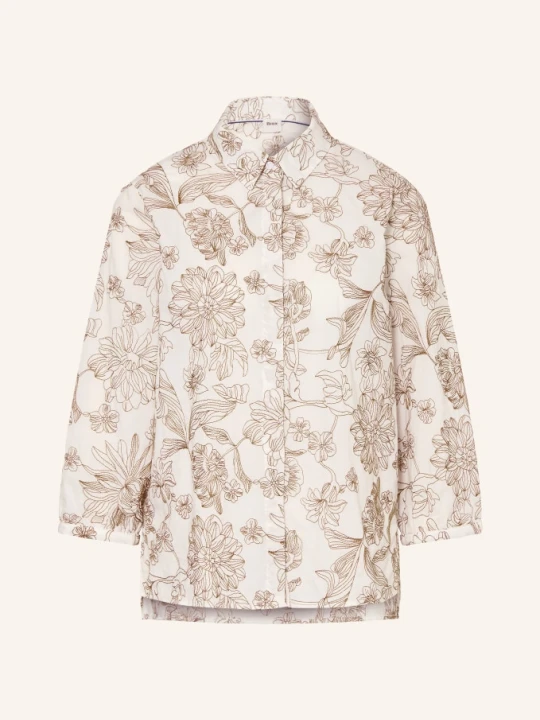 Zdjęcie produktu Brax Bluzka Koszulowa Vicki Z Rękawem 3/4 beige