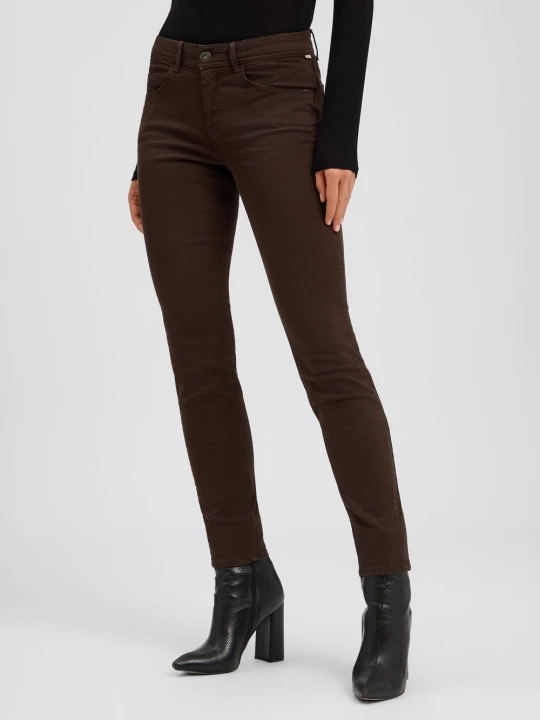 Zdjęcie produktu BRAX Dżinsy slim fit - Shakira Kobiety Bawełna brązowy