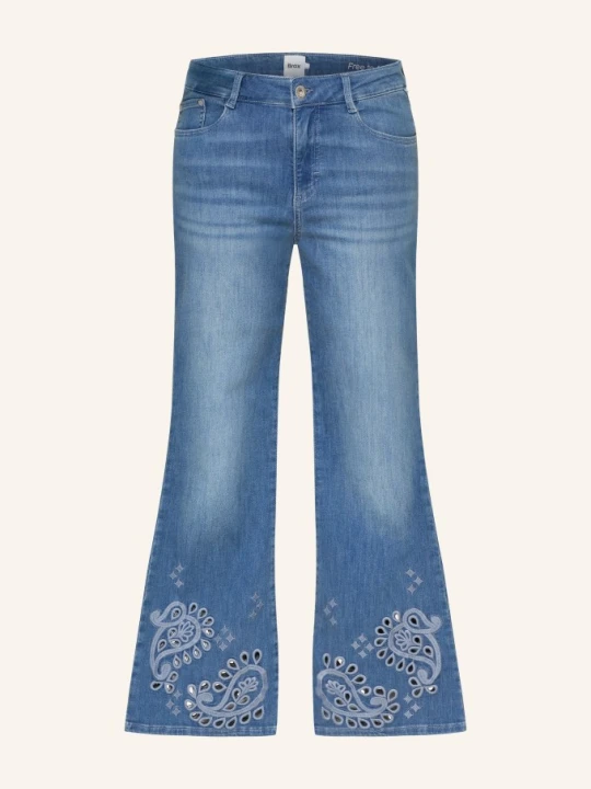 Zdjęcie produktu Brax Dżinsy Typu Bootcut Shakira S Z Ażurową Koronką blau 15 USED STONE BLUE