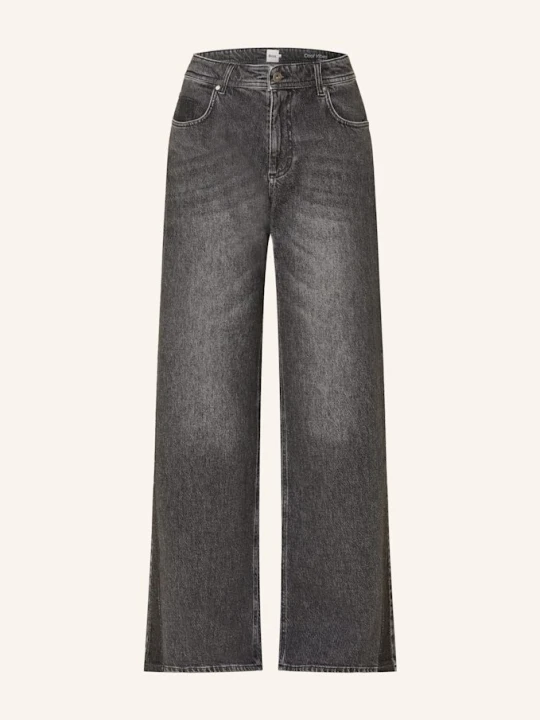 Zdjęcie produktu Brax Jeansy Wide Leg Morgan grau 05 USED DARK GREY