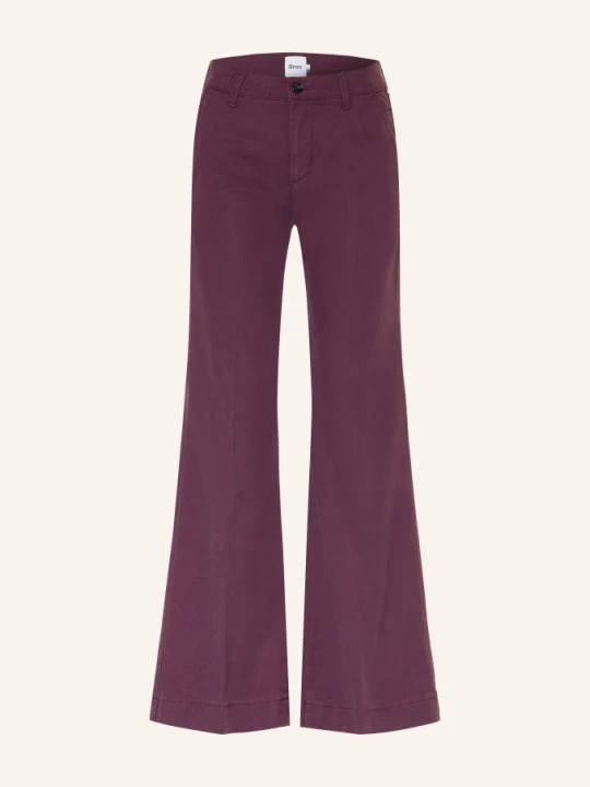 Zdjęcie produktu Brax Spodnie Bootcut Maine rot CIEMNOCZERWONY