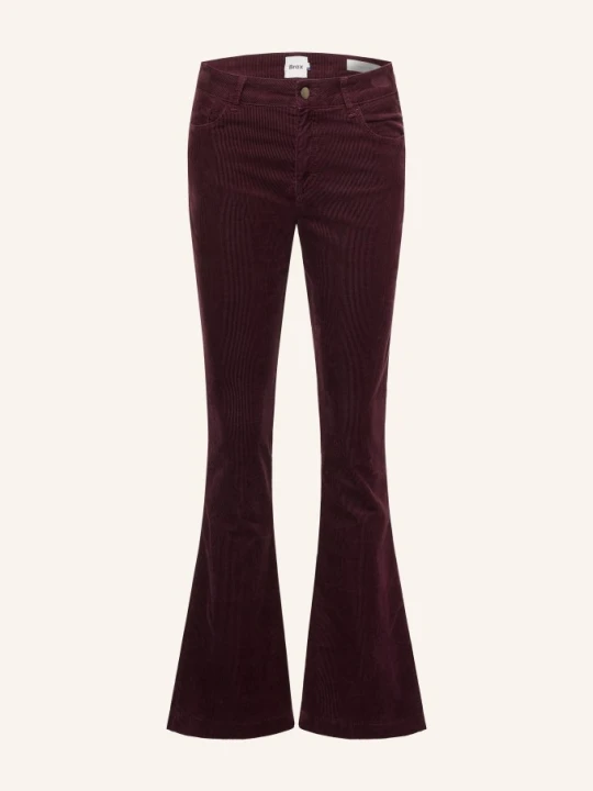 Zdjęcie produktu Brax Spodnie Bootcut Shakira Z Sztruksu lila FIOLETOWY