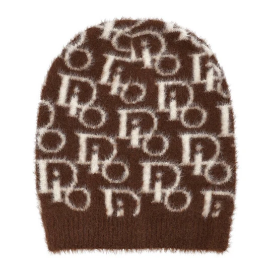 Zdjęcie produktu Brązowa Elegancka Czapka Alpaka Damska Armodo