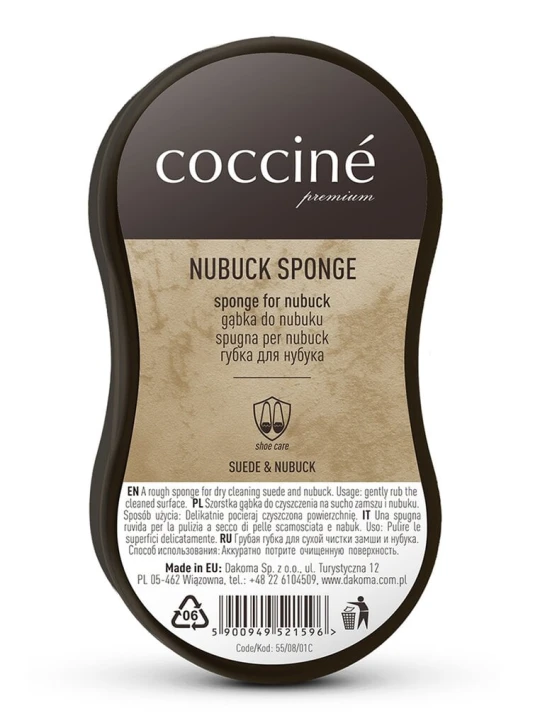 Zdjęcie produktu Brązowa Gąbka do Nubuku Coccine