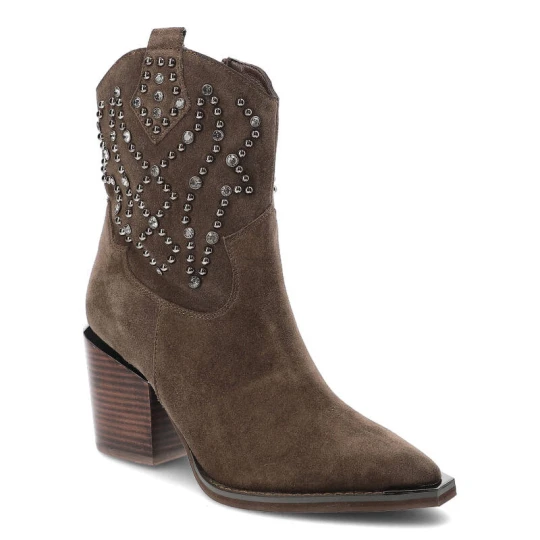 Zdjęcie produktu Brązowe Kowbojki Alma en Pena Stylowe Buty Damskie
