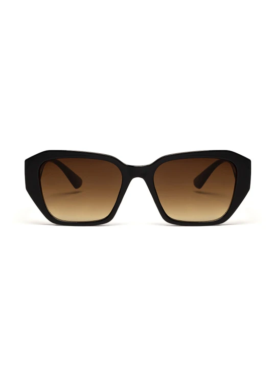Zdjęcie produktu Brązowe okulary przeciwsłoneczne w stylu retro TOP SECRET