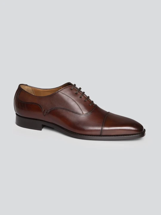 Zdjęcie produktu Brązowe oxfordy 01017A80ONA Giacomo Conti
