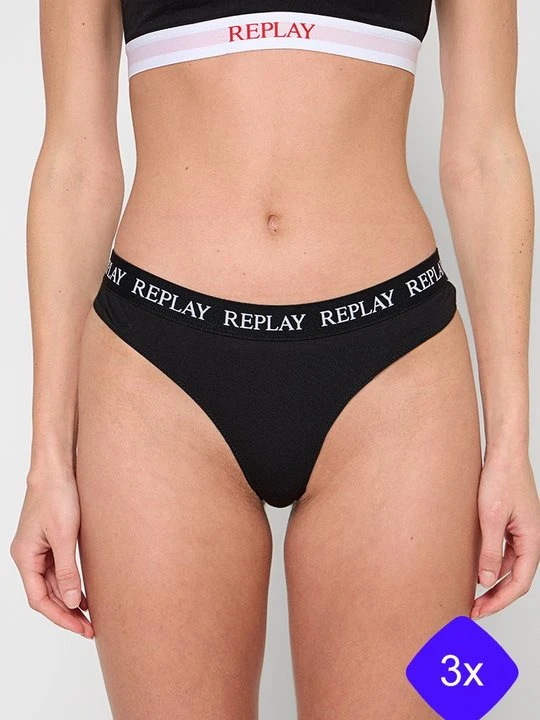 Zdjęcie produktu Brazyliany Replay czarny