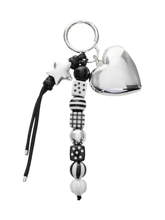 Zdjęcie produktu Breloczek Stradivarius metaliczny szary
