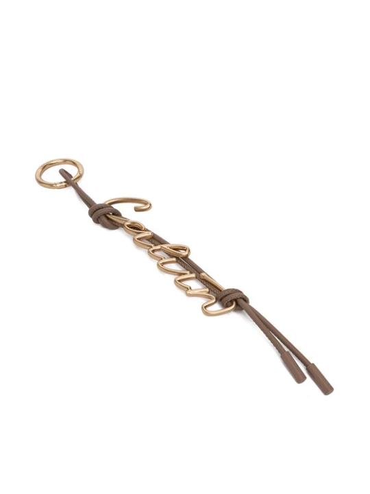 Zdjęcie produktu Brelok Calvin Klein Knotted Script Hw Bag Charm LV04F1193G Beżowy