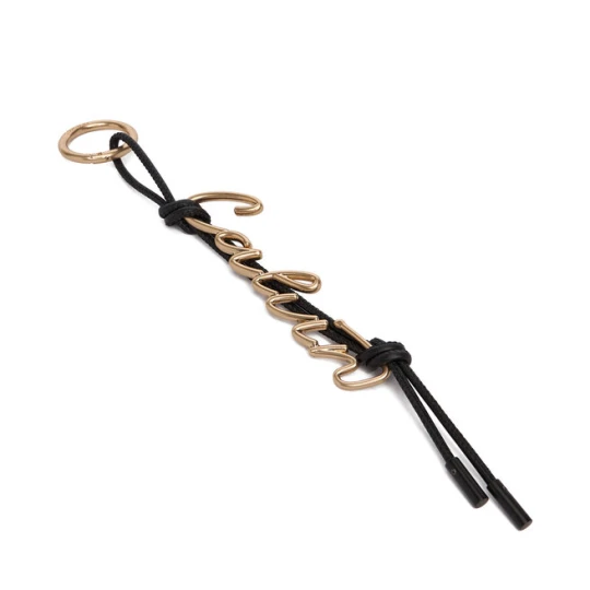 Zdjęcie produktu Brelok Calvin Klein Knotted Script Hw Bag Charm LV04F1193G Czarny