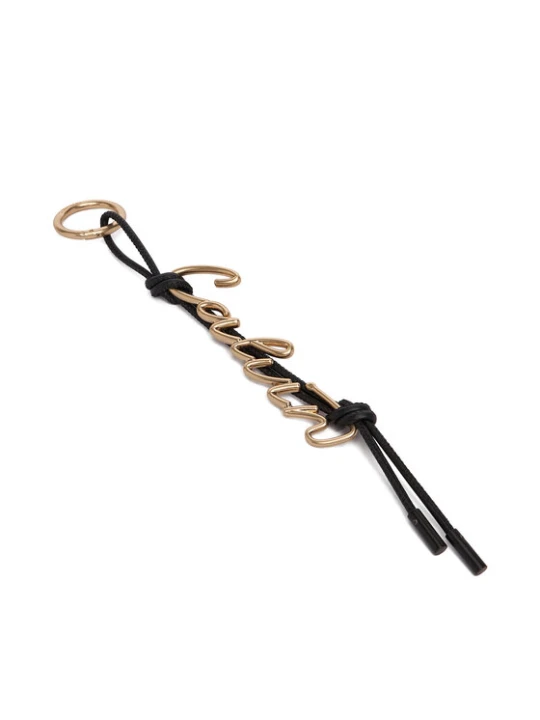 Zdjęcie produktu Brelok Calvin Klein Knotted Script Hw Bag Charm LV04F1193G Czarny